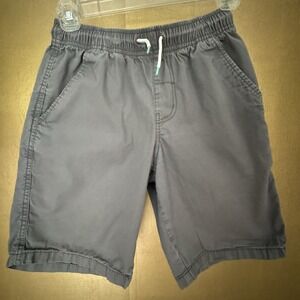 Boys Size Large 12/14 Cat & Jack Drawstring Stretch Waist Shorts 8" Inseam